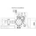 Einzel-/ Doppel -PE -Pappbecher -Laminierungsmaschinenpapier -PC -PLA -Produktionslaufmaschine